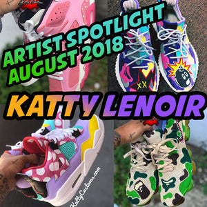 Artist Spotlight August 2018 Katty Lenoir
